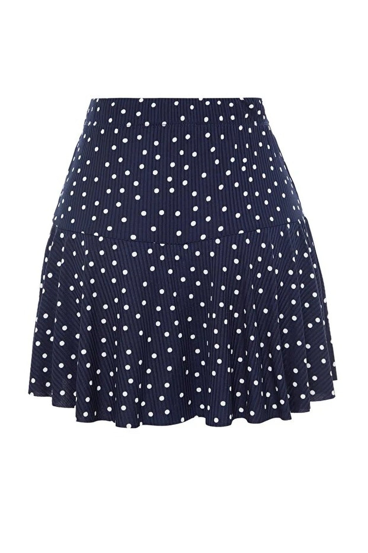 High Waist Mini Knitted Short Skirt