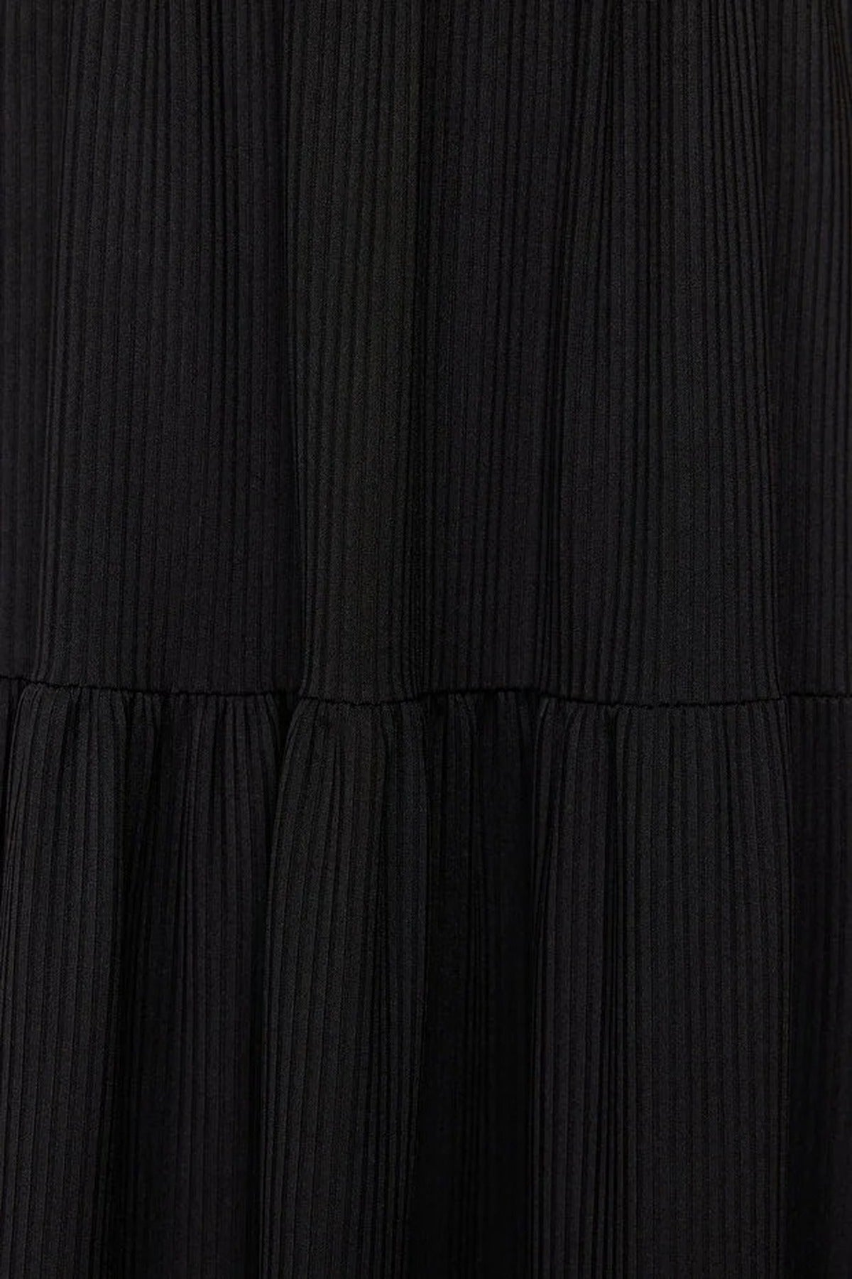 V-Neck Sleeveless A-Line Maxi Knit Dress