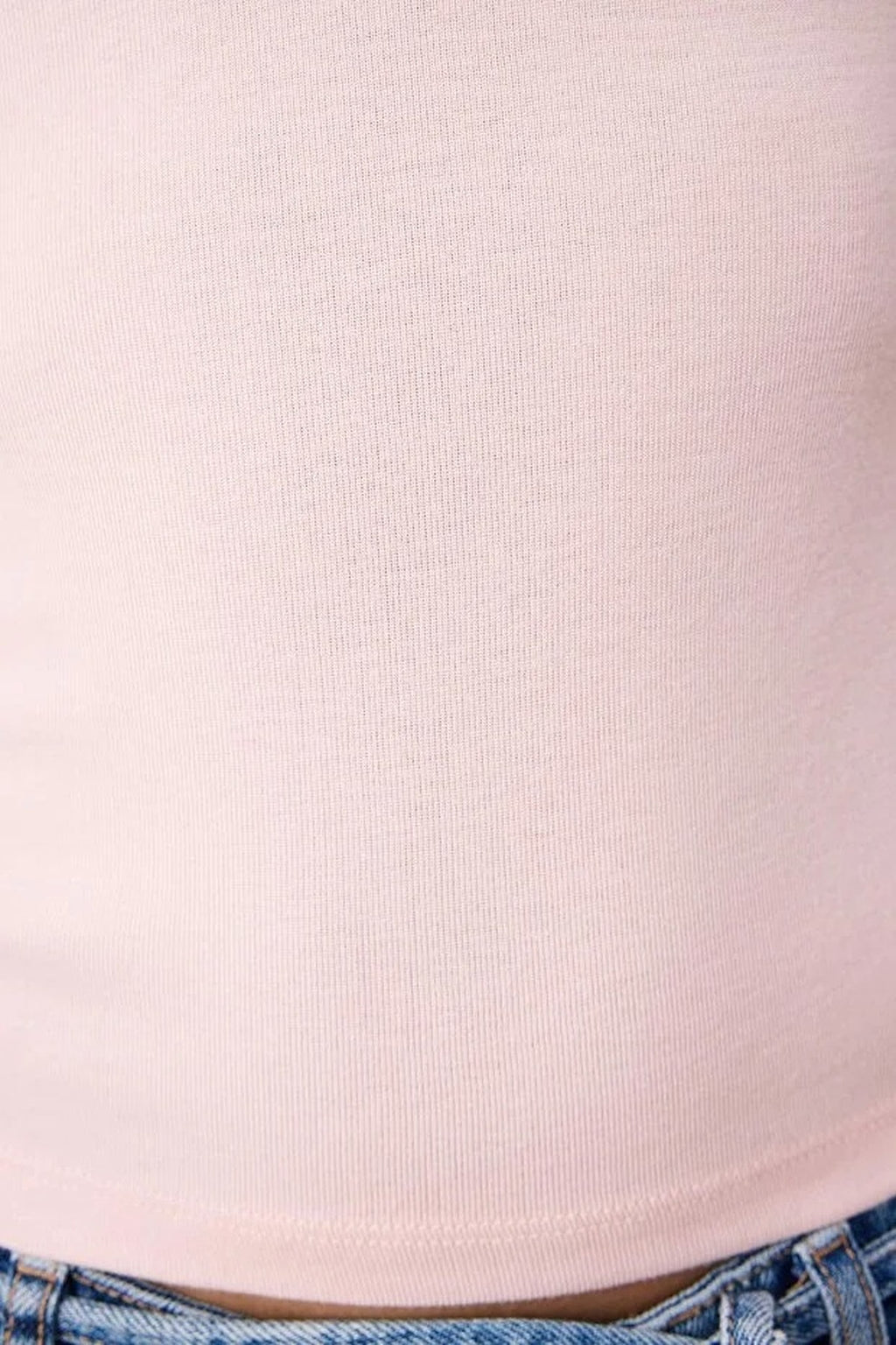 Viscose Fitted Knit Blouse