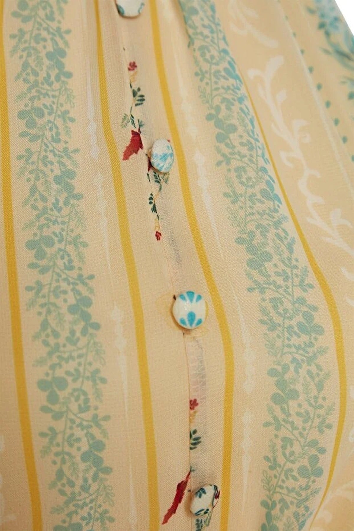 Floral Pattern A-Line Lined Chiffon Flowy Woven Mini Dress