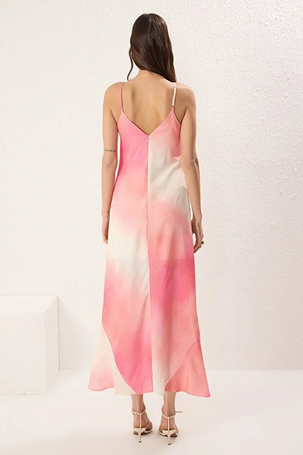 A-Line Maxi Woven Dress