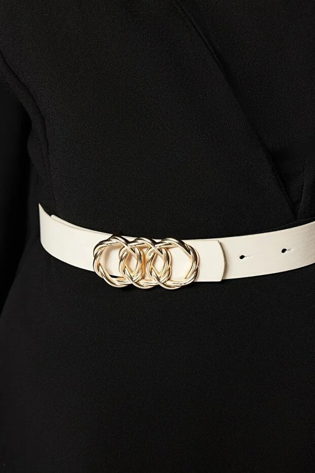 Double Pack Women's Belt with Ring