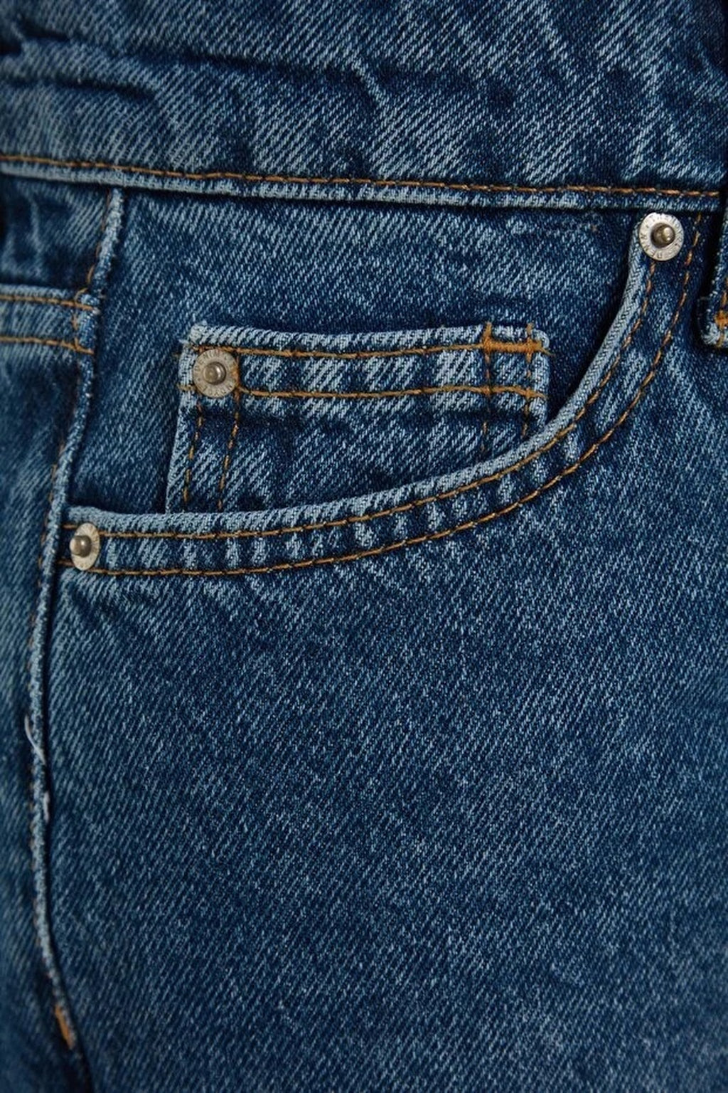 High-Waisted Denim Shorts