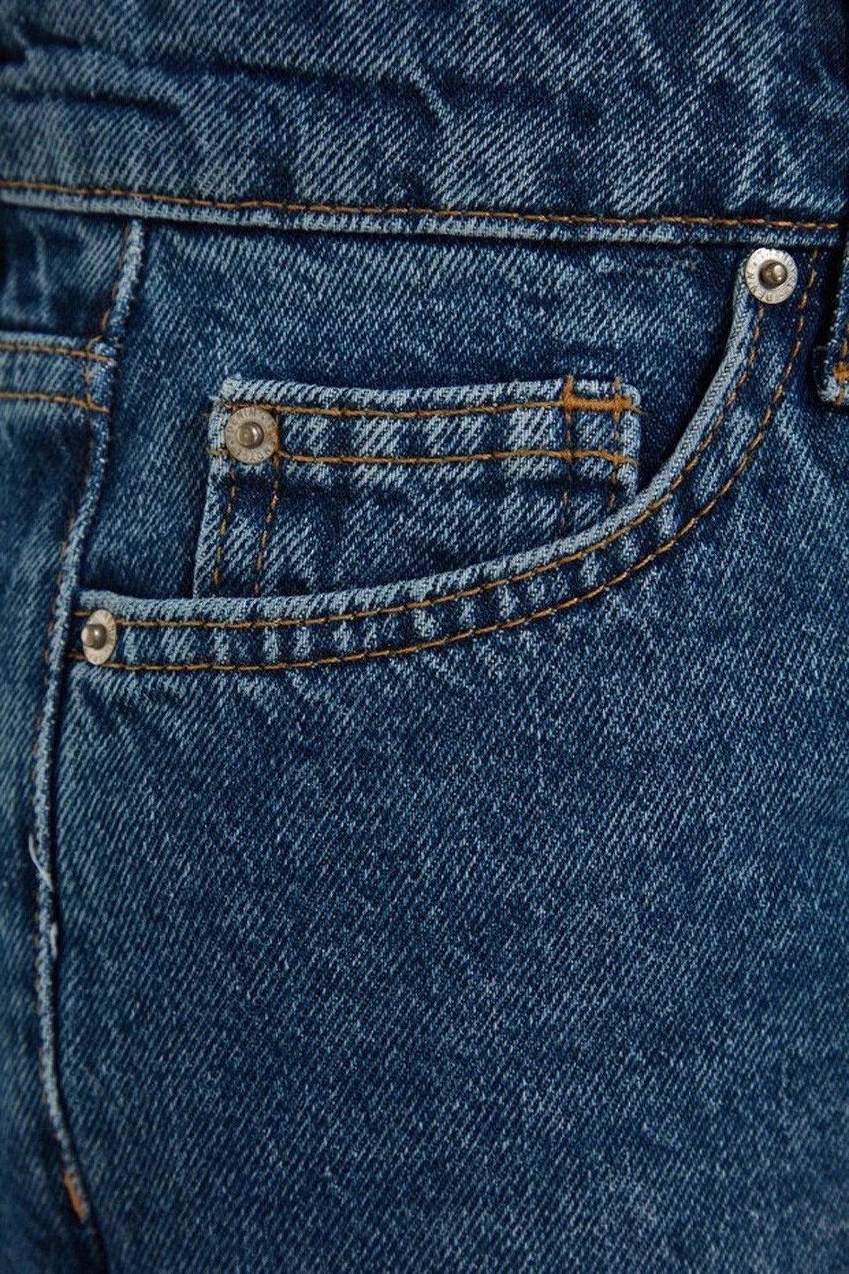 High-Waisted Denim Shorts