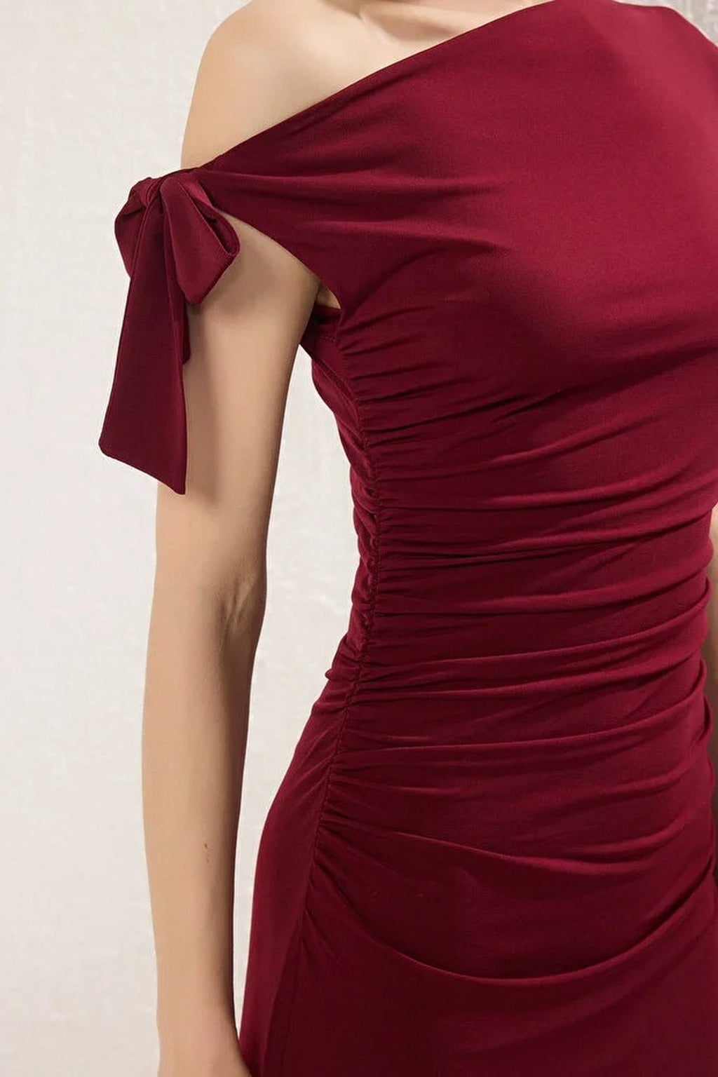 Fitted Maxi Stretch Pencil Knit Dress
