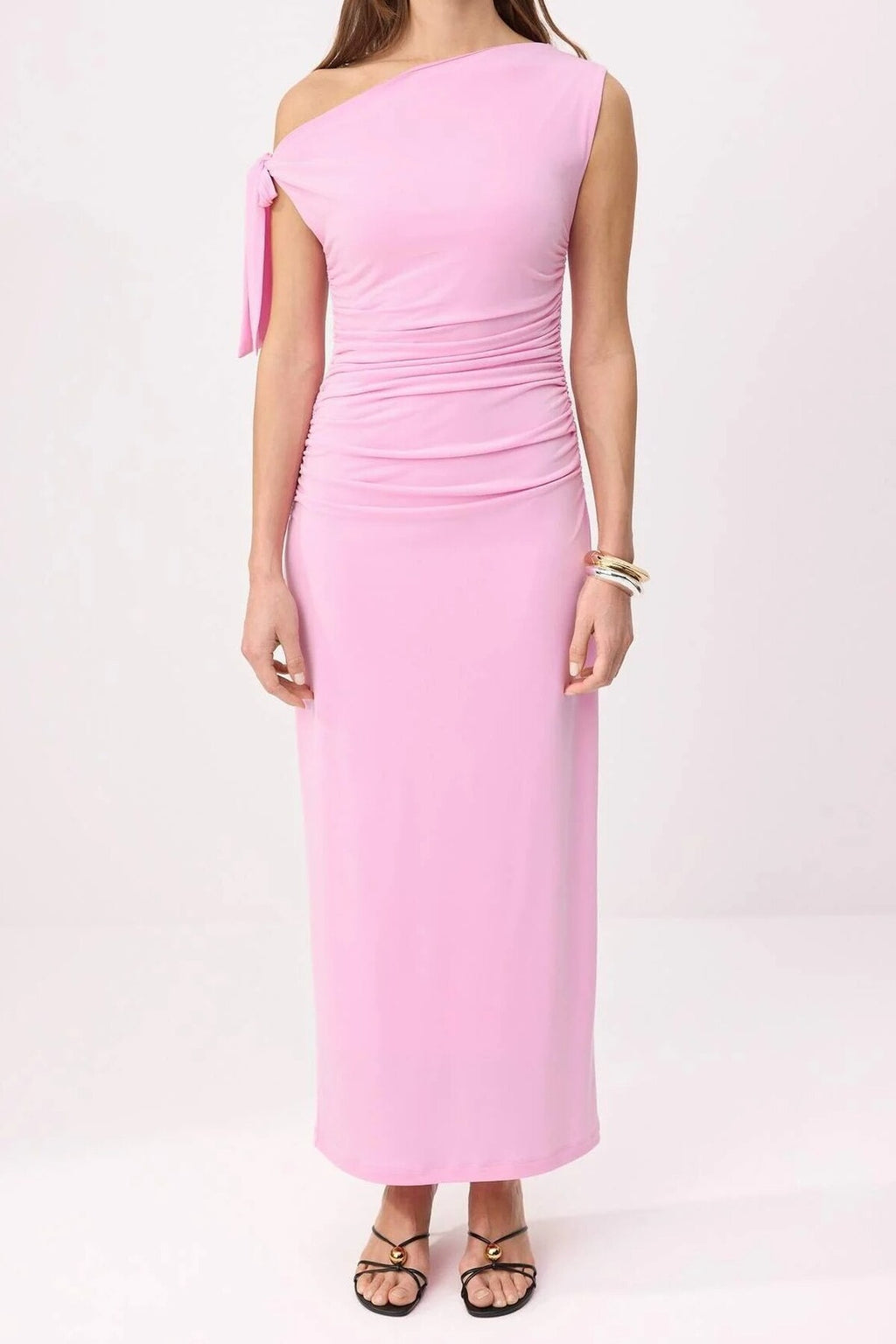 Fitted Maxi Stretch Pencil Knit Dress