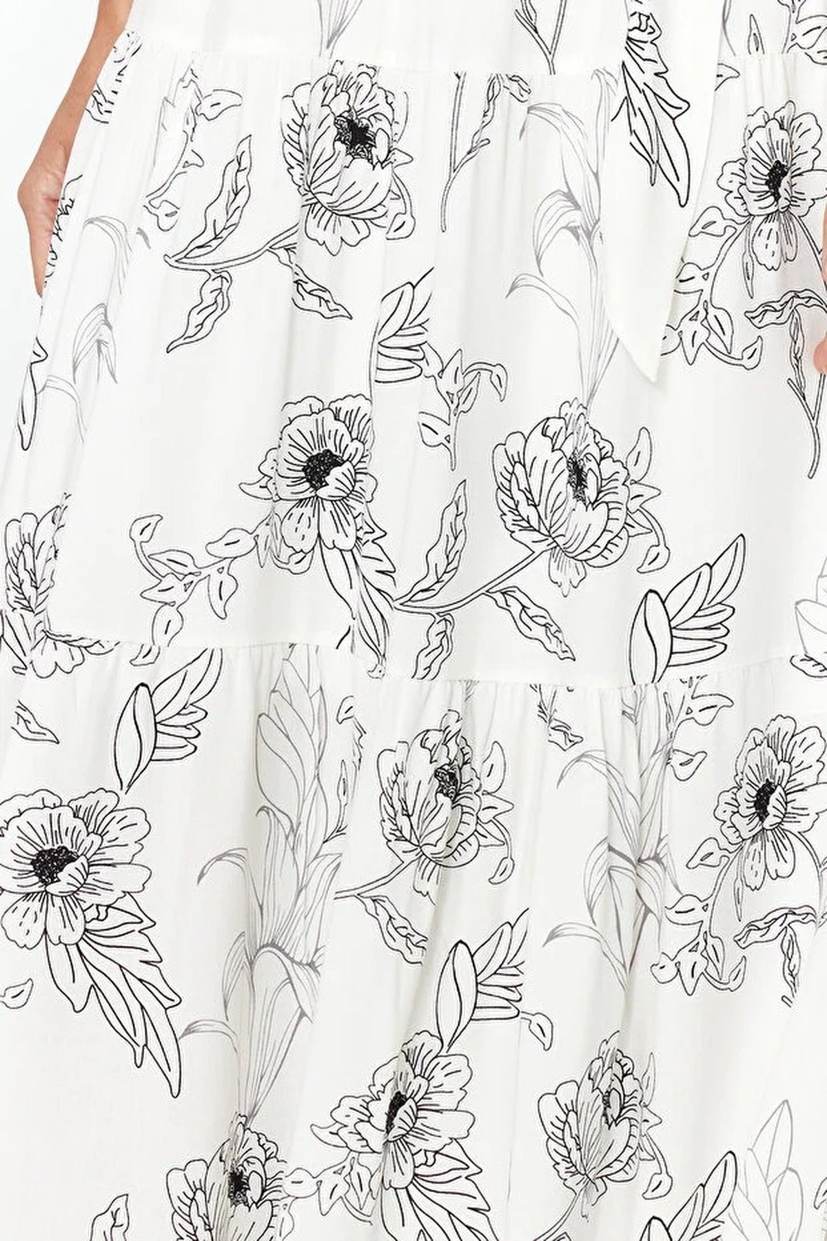 Halter Neck Lined Maxi Woven Dress