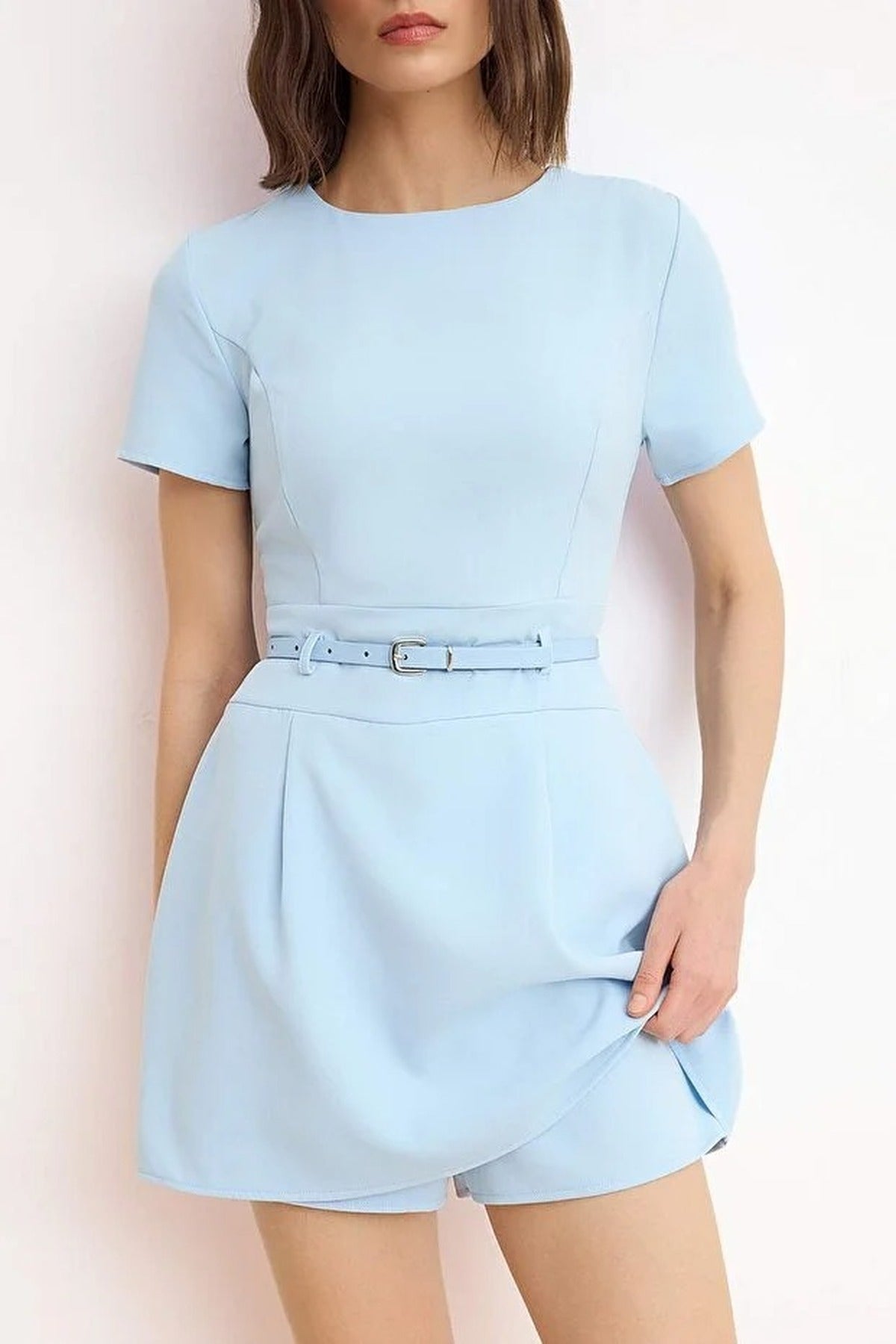 Belted Mini Playsuit