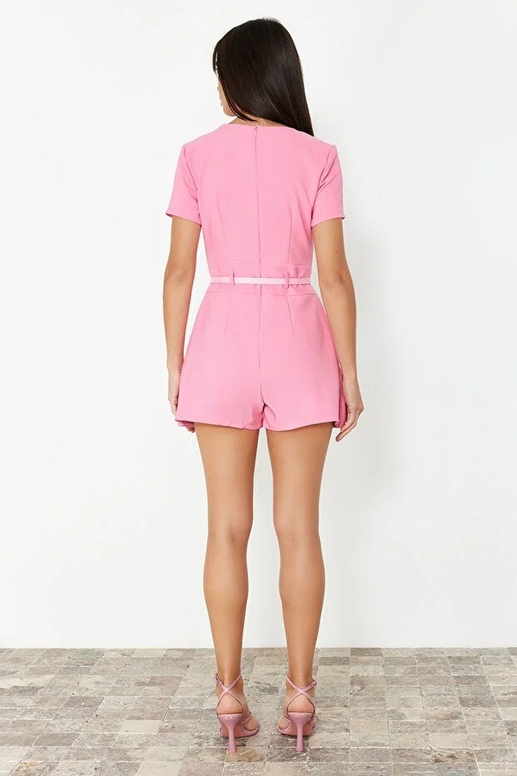 Belted Mini Playsuit