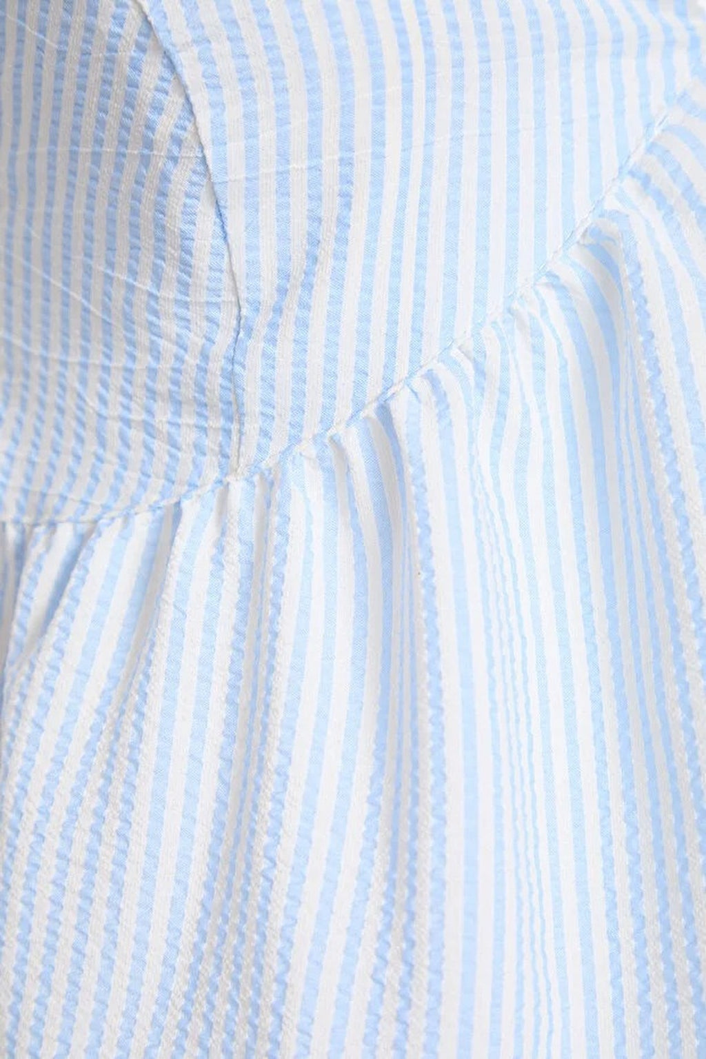 Striped Strappy Woven Blouse