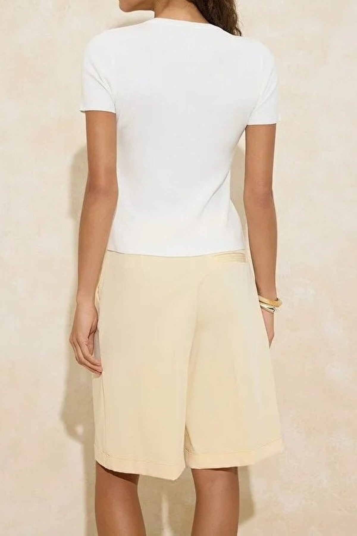 Crew Neck Thin Knit Blouse