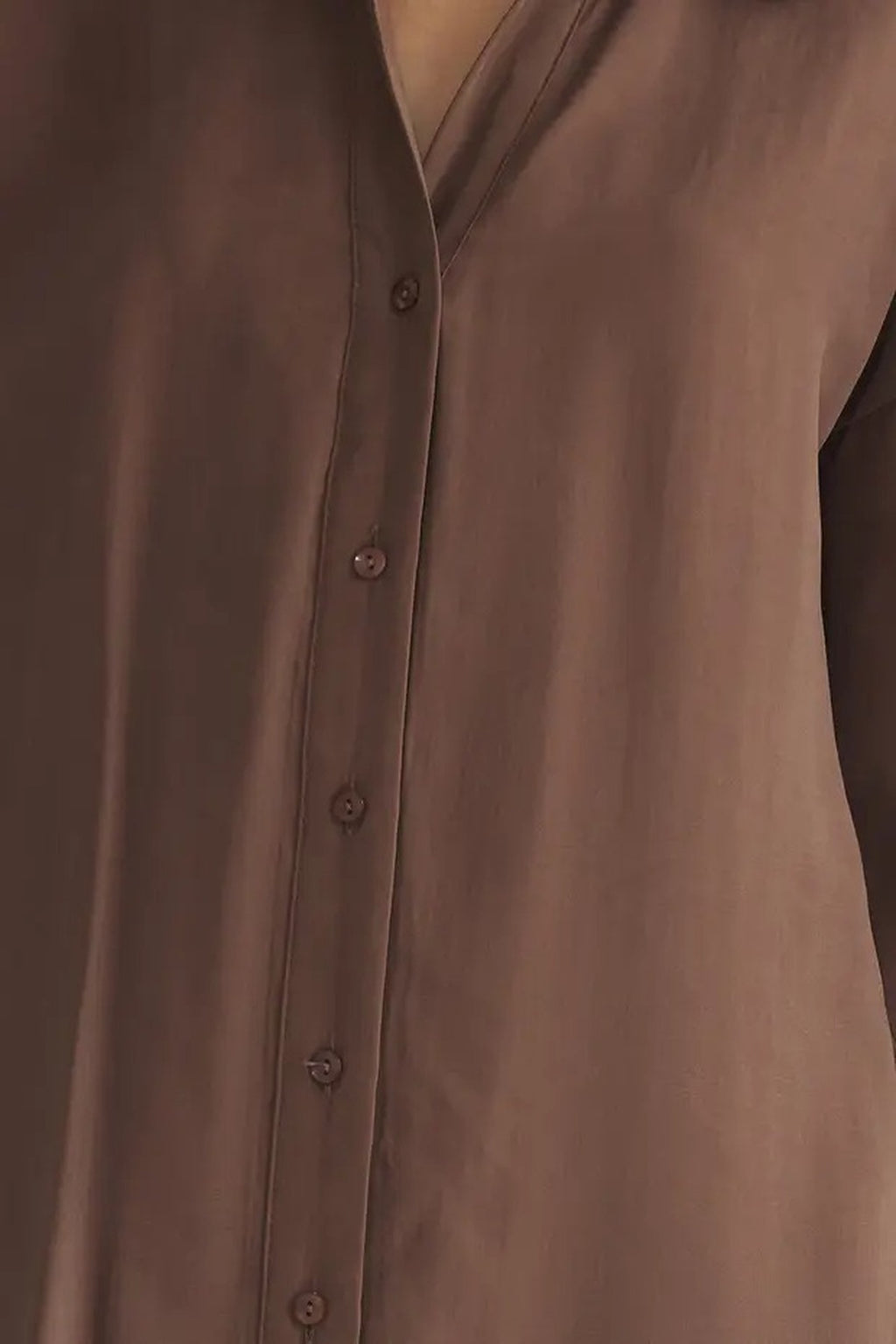 More Sustainable Modal Relaxed Fit Midi Shirt Dress
