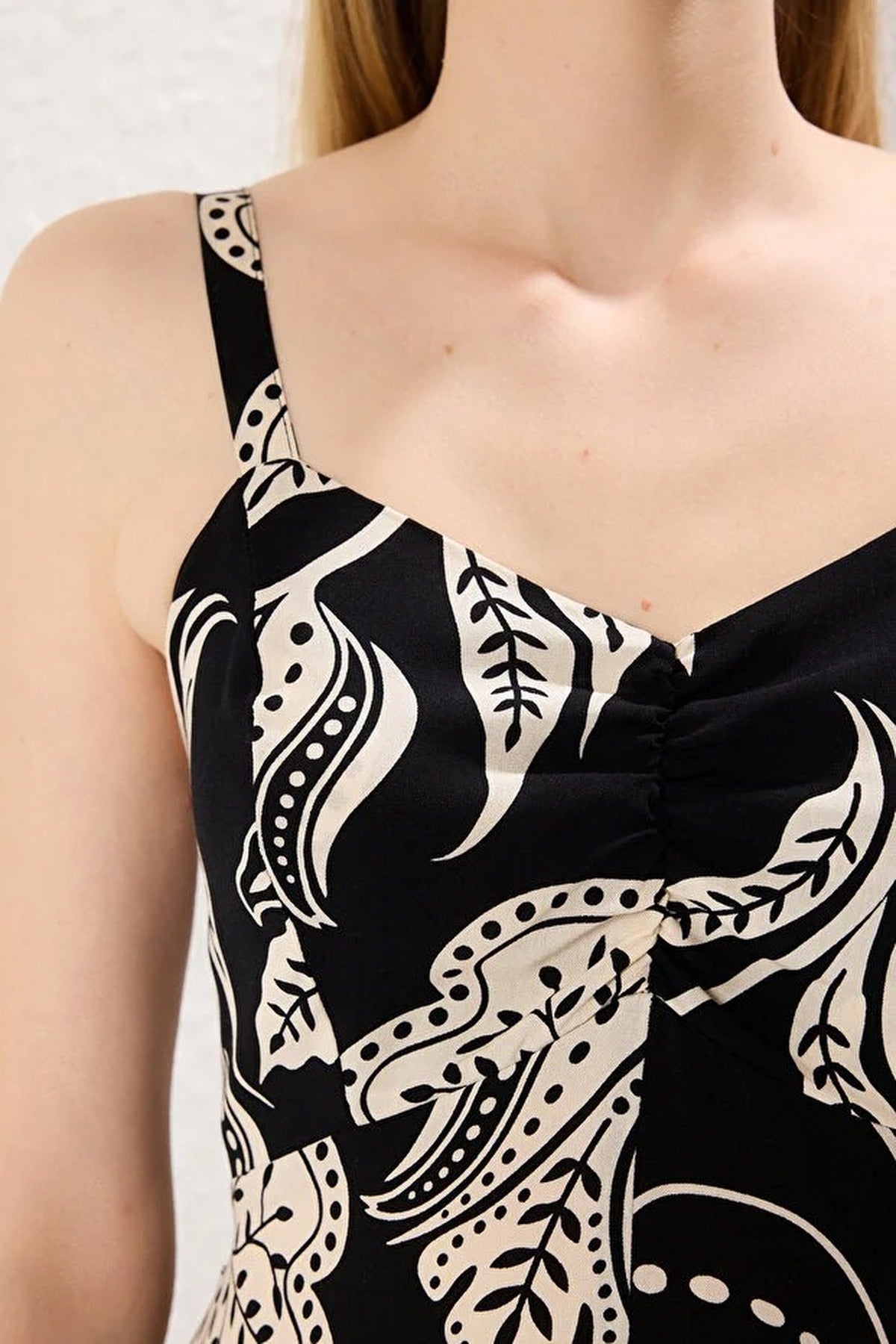 Floral Midi Woven Dress