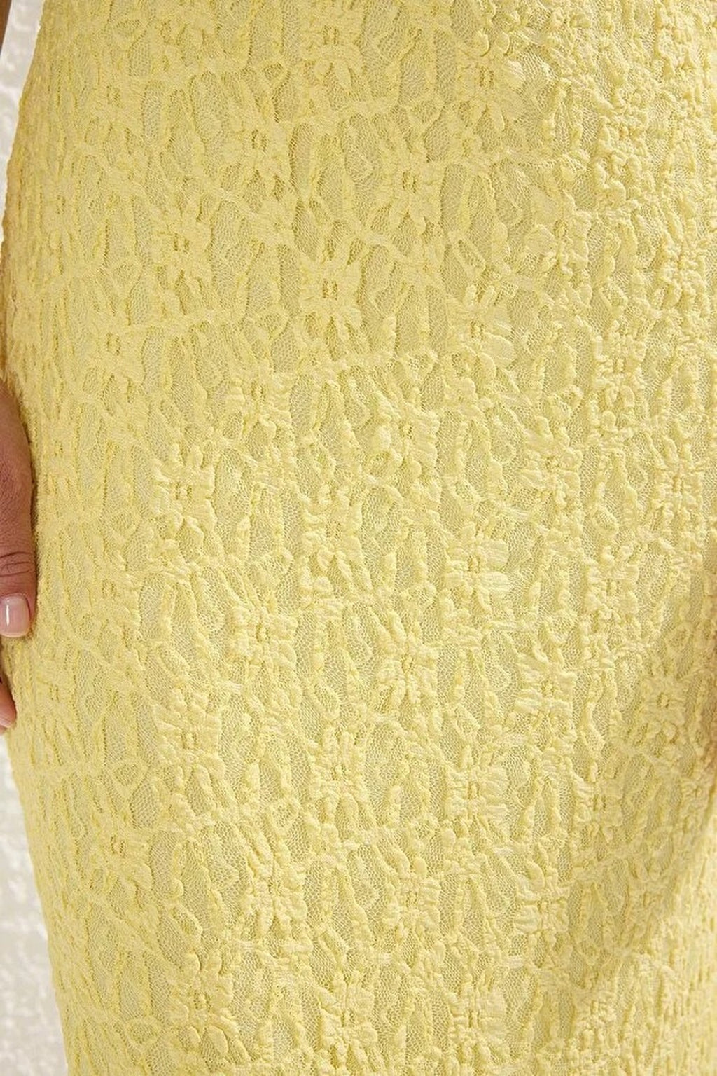 Lace Bodycon Backless Stretchy Knit Dress