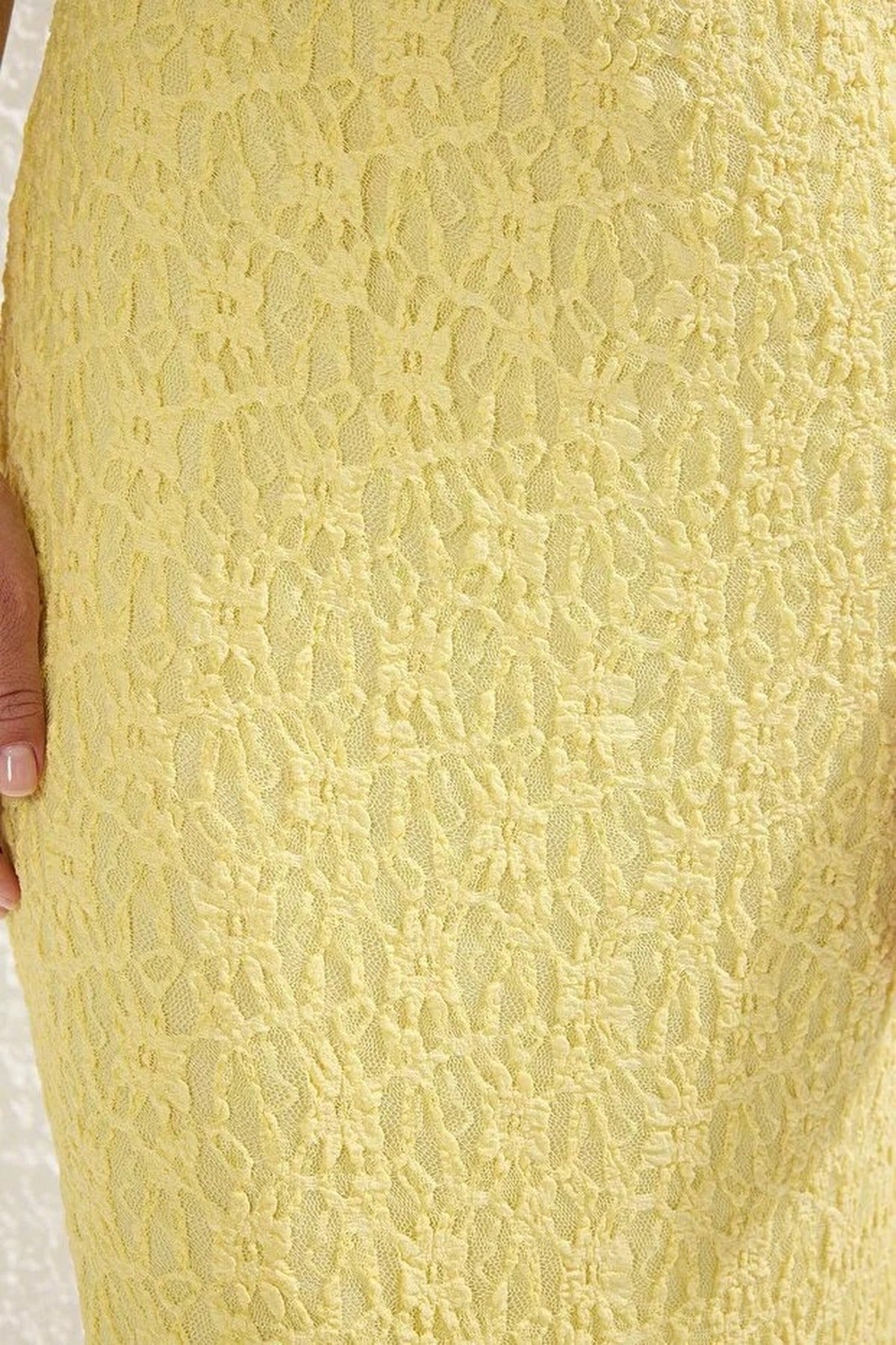 Lace Bodycon Backless Stretchy Knit Dress