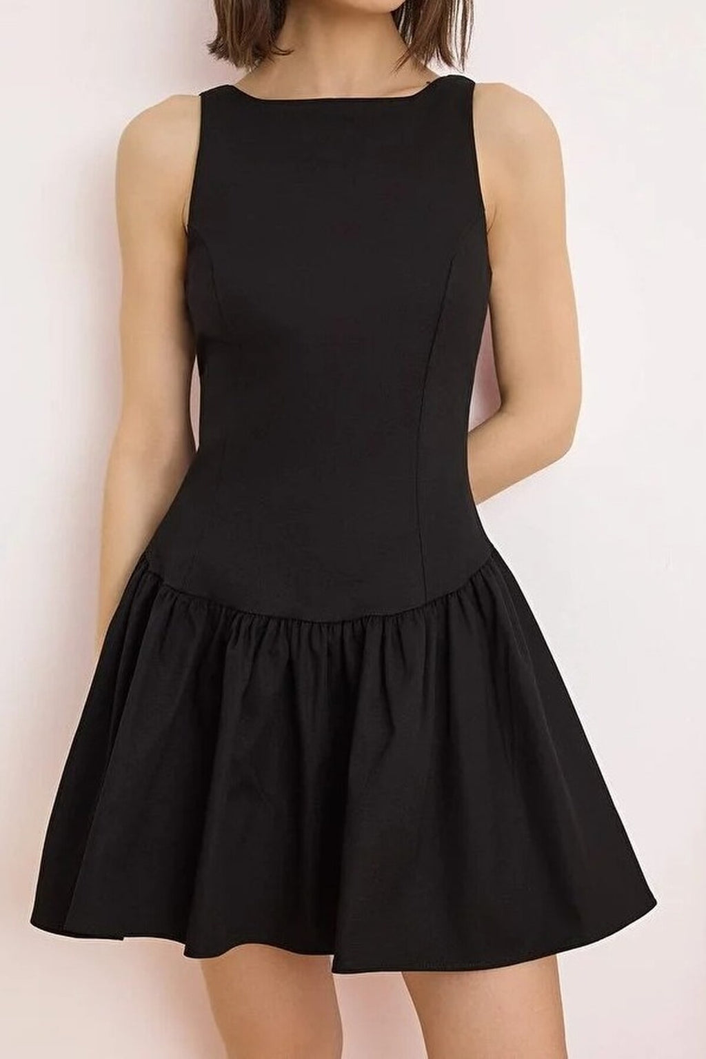 Sleeveless Fitted Mini Dress