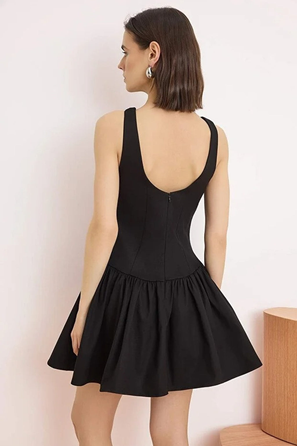 Sleeveless Fitted Mini Dress