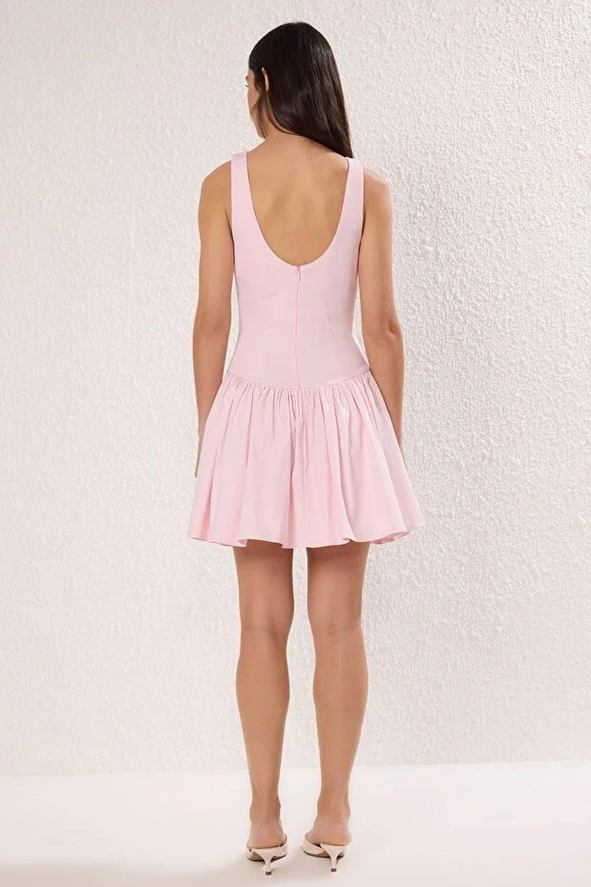 Sleeveless Fitted Mini Dress