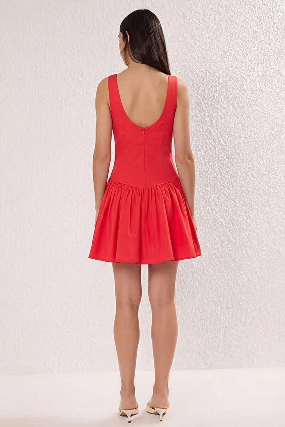 Sleeveless Fitted Mini Dress