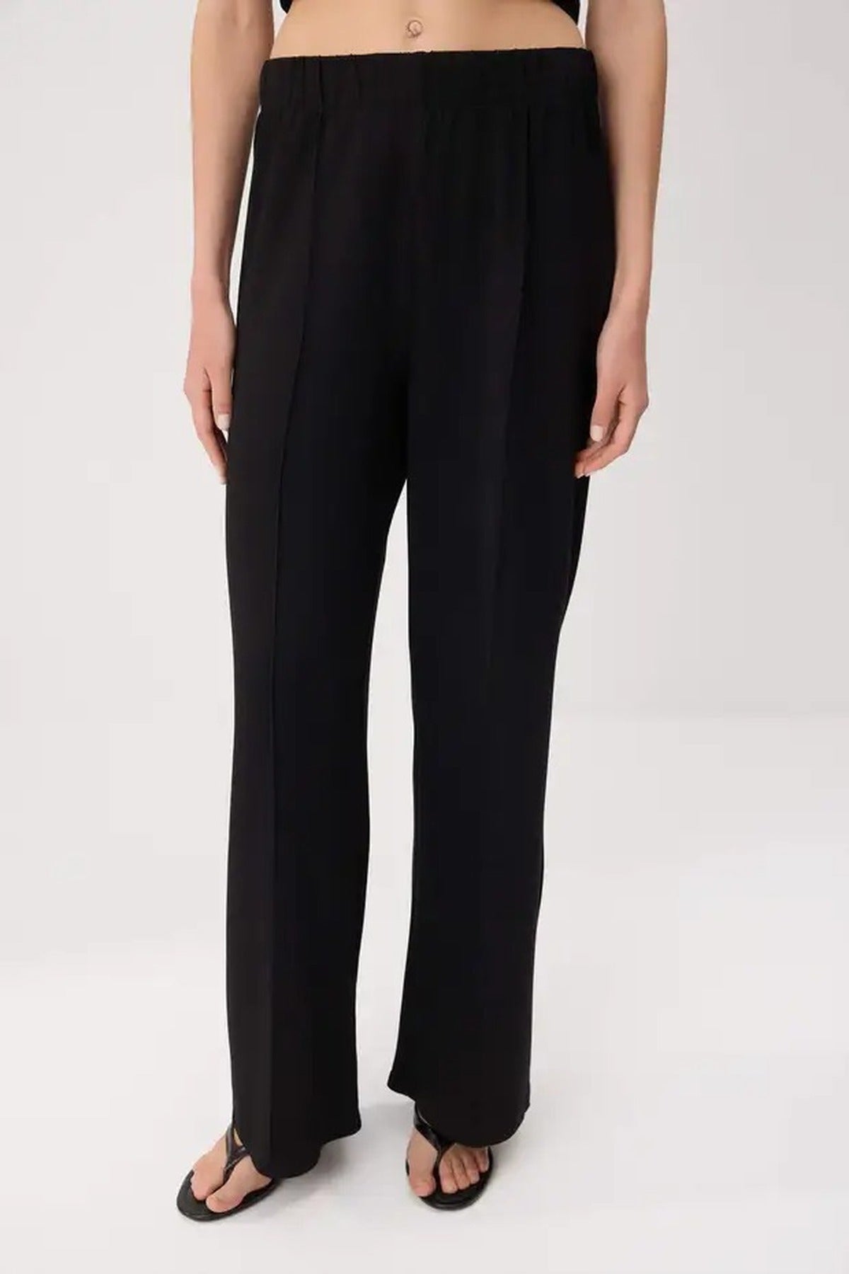 Peplum Sleeveless Wide Leg Soft Touch Co-ord