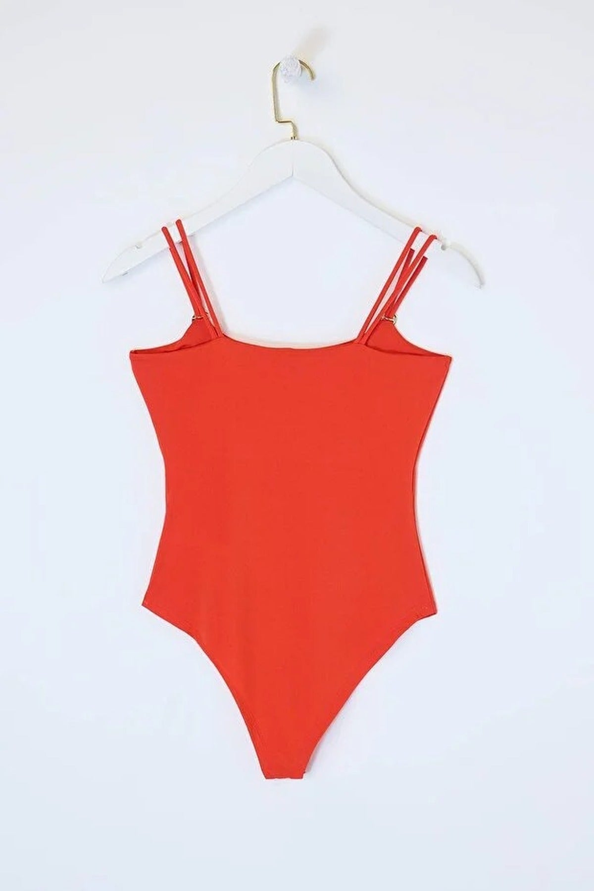 Fitted Sleeveless Bodysuit with Accessory Details and Snap Closure