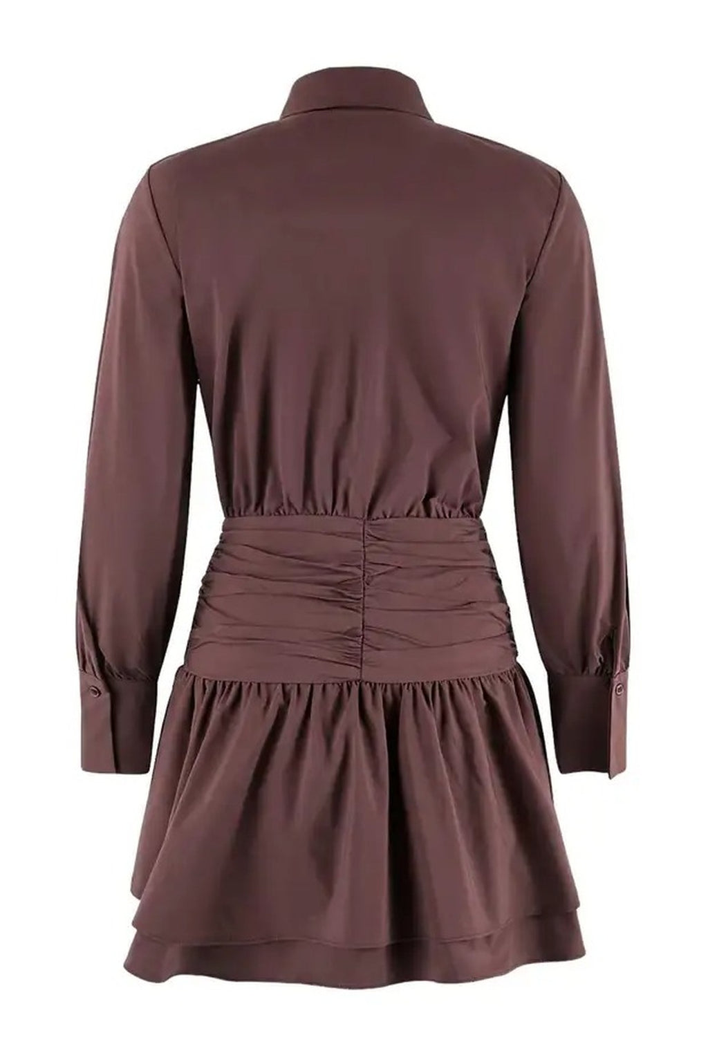 Mini Poplin Woven Dress with Waist Detail