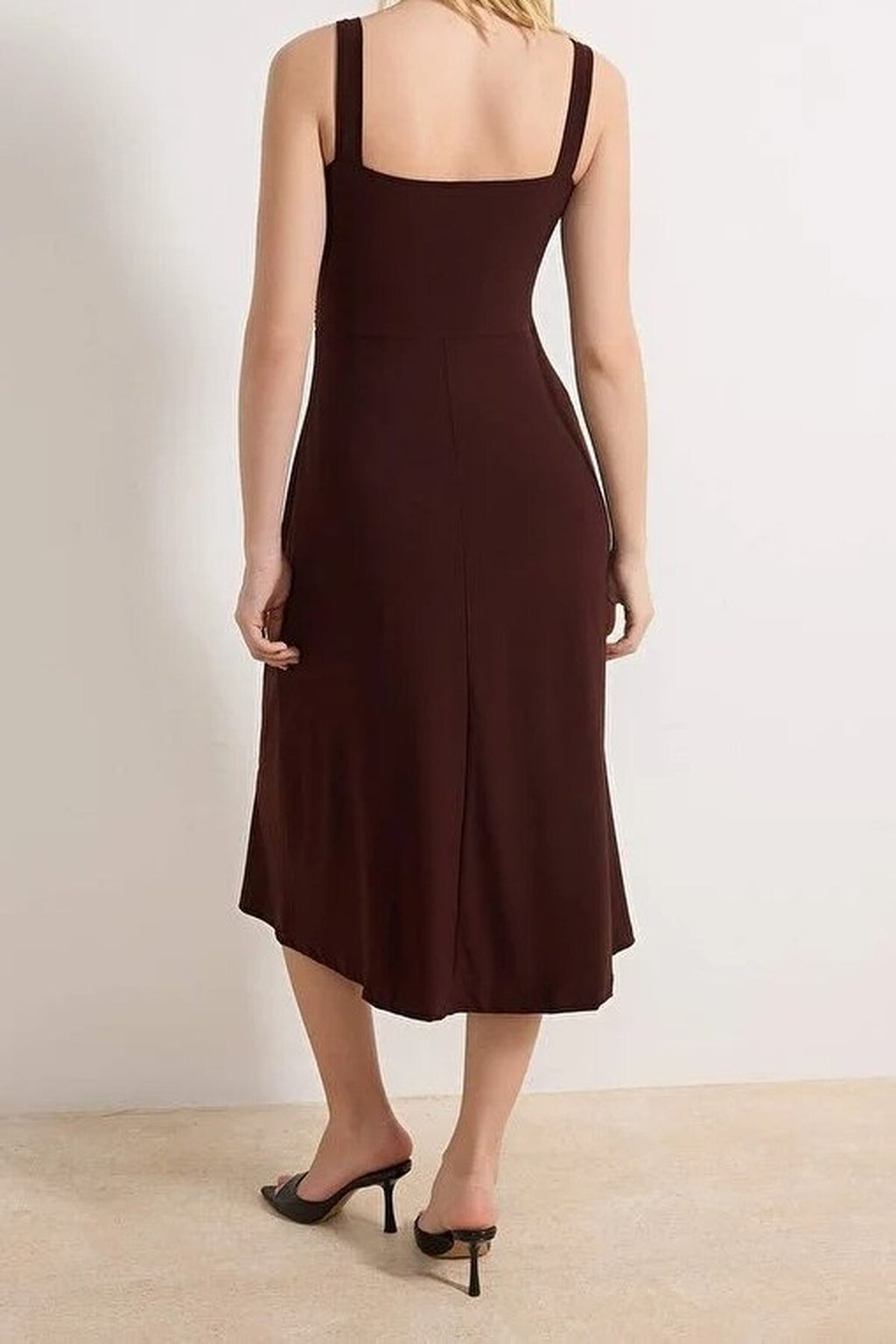 Bodycon Sweetheart Neckline Thick Straps Sleeveless Dress