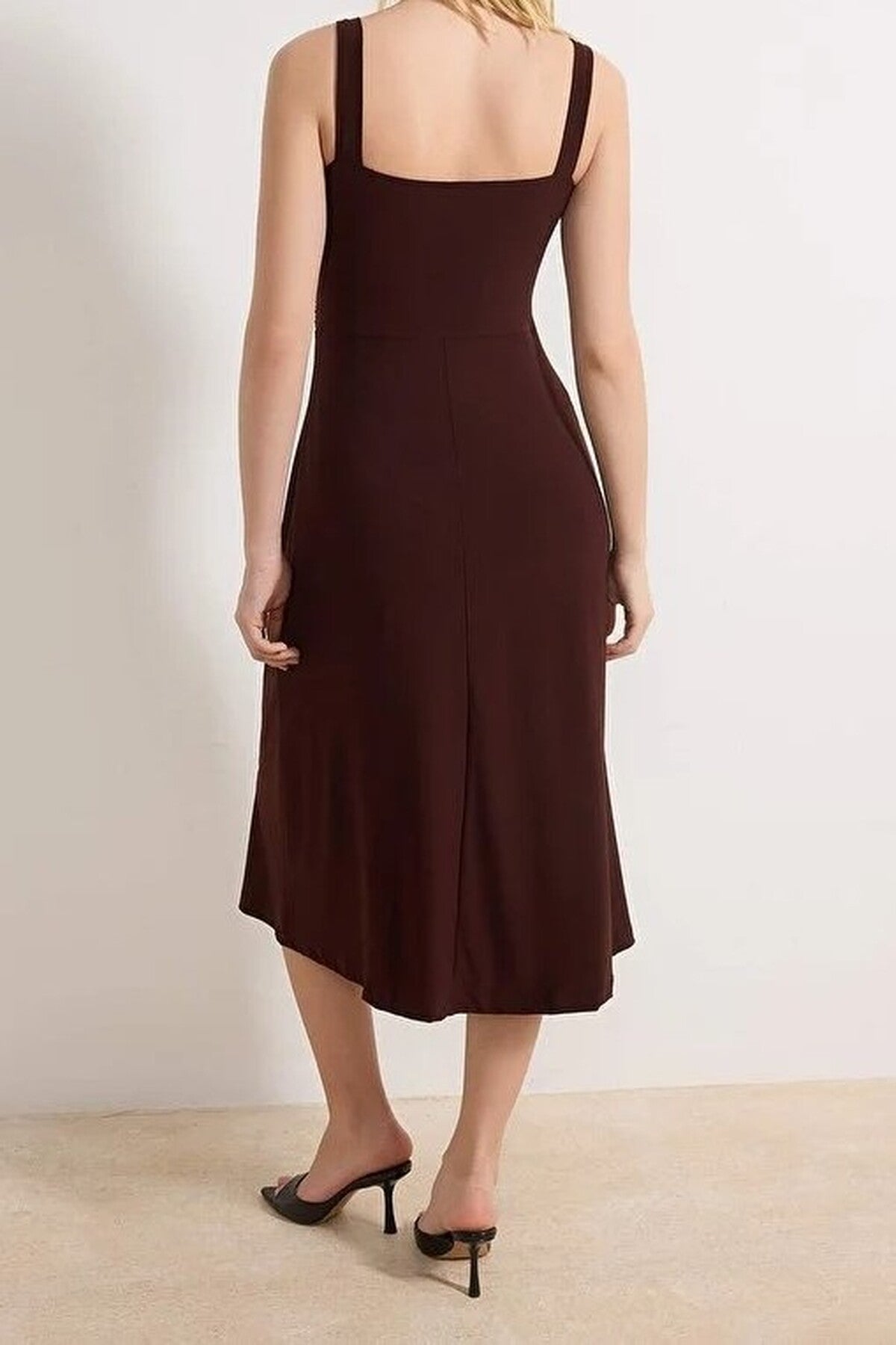 Bodycon Sweetheart Neckline Thick Straps Sleeveless Dress