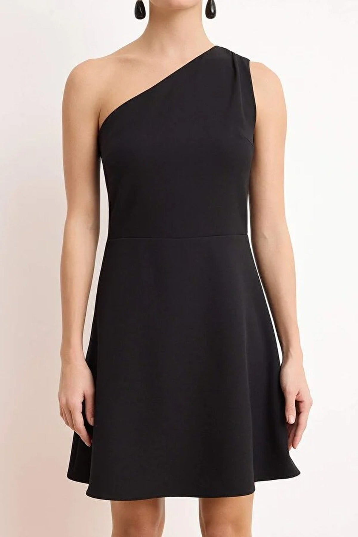 Mini Stretchy Woven Dress