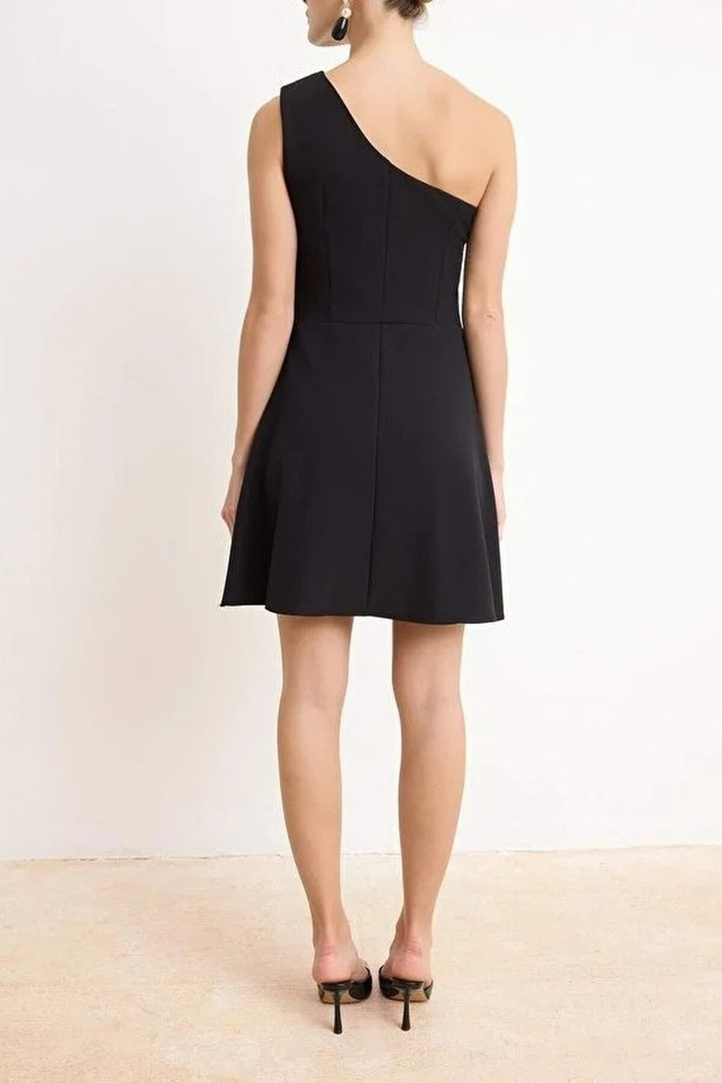 Mini Stretchy Woven Dress