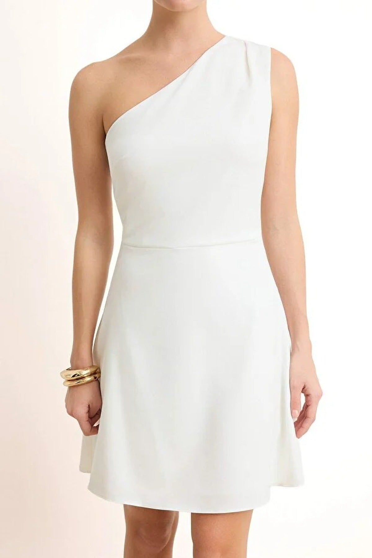 Mini Stretchy Woven Dress