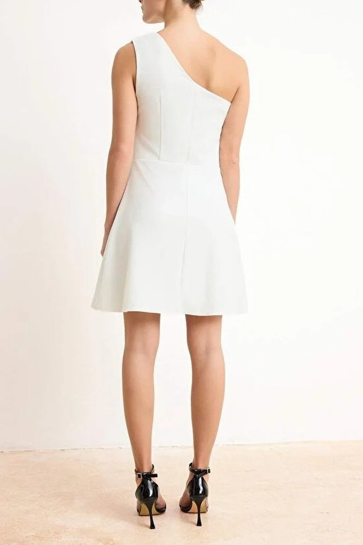 Mini Stretchy Woven Dress