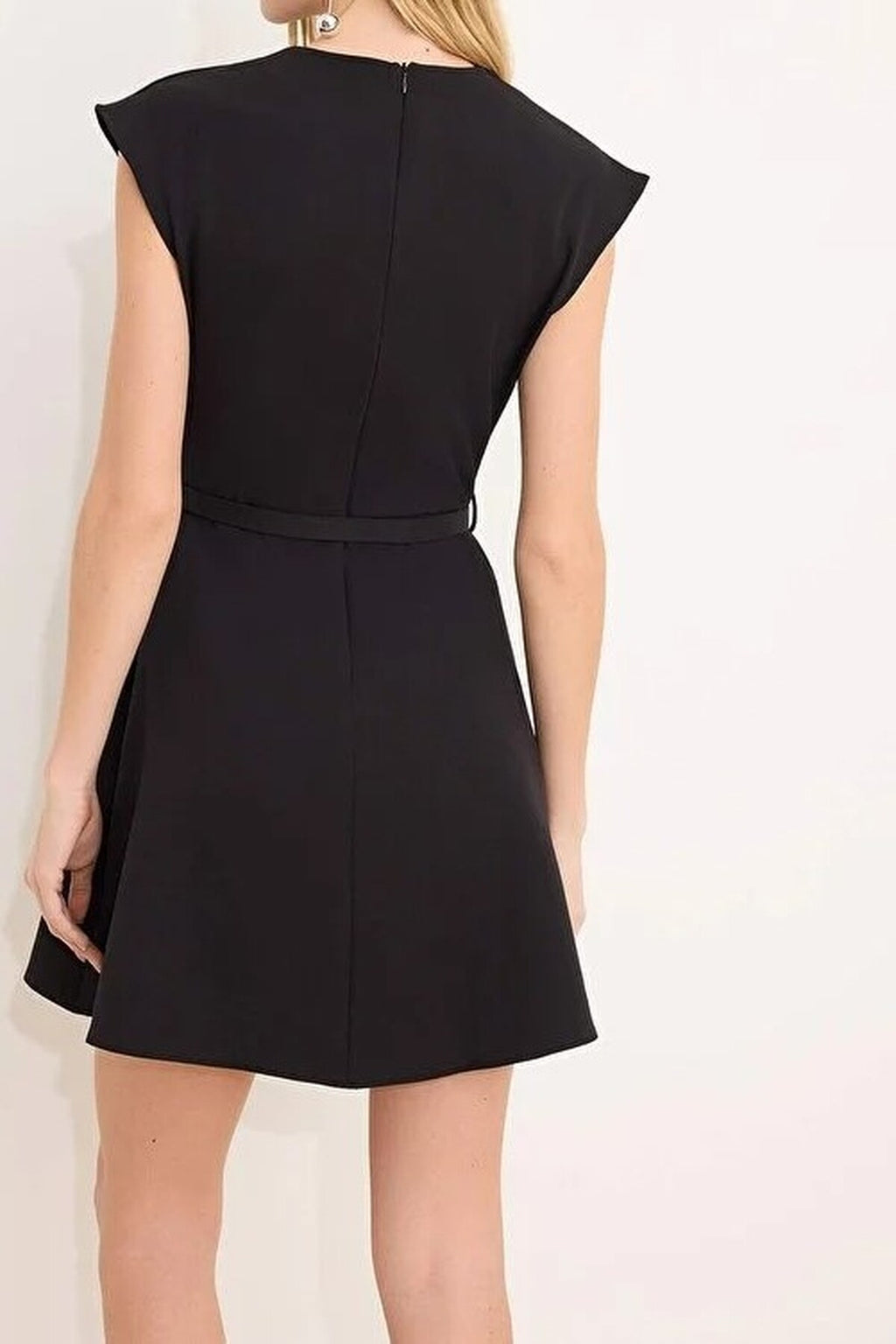 Mini Stretchy Woven Dress