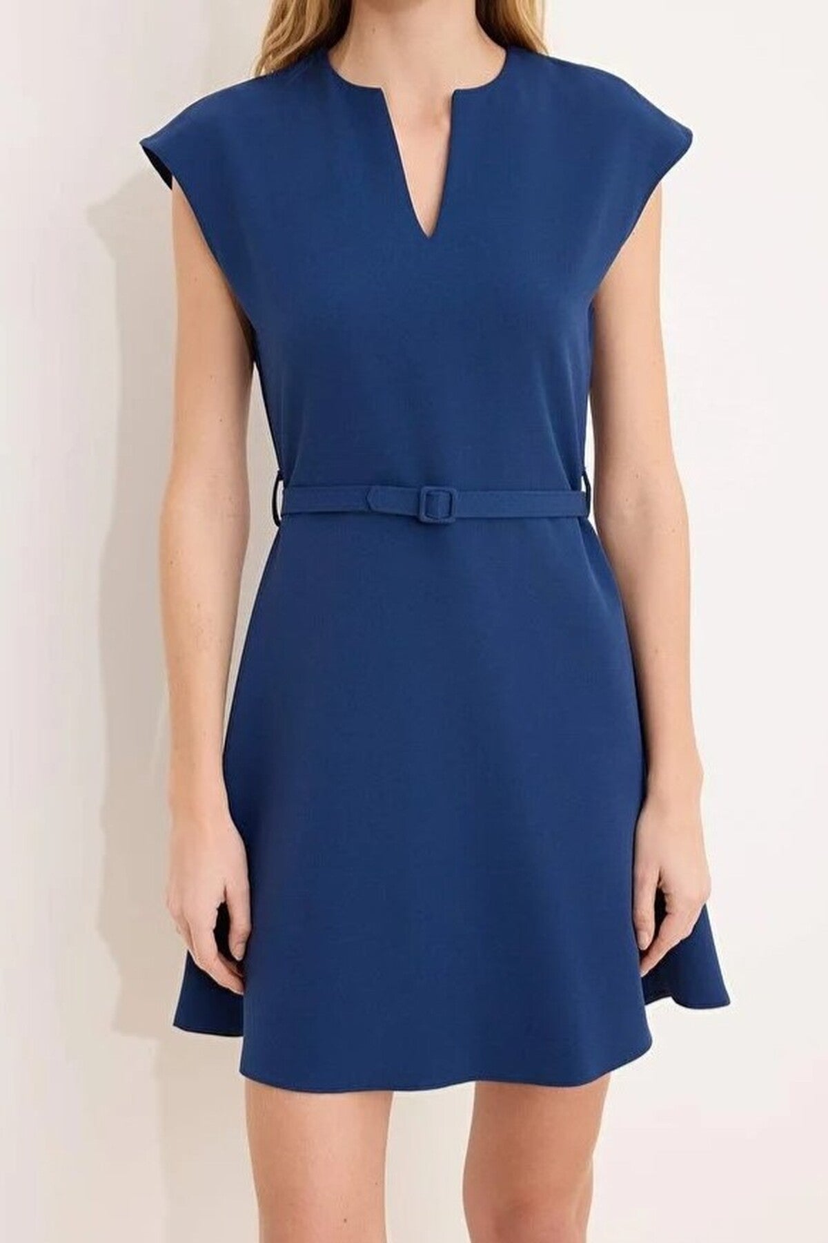 Mini Stretchy Woven Dress
