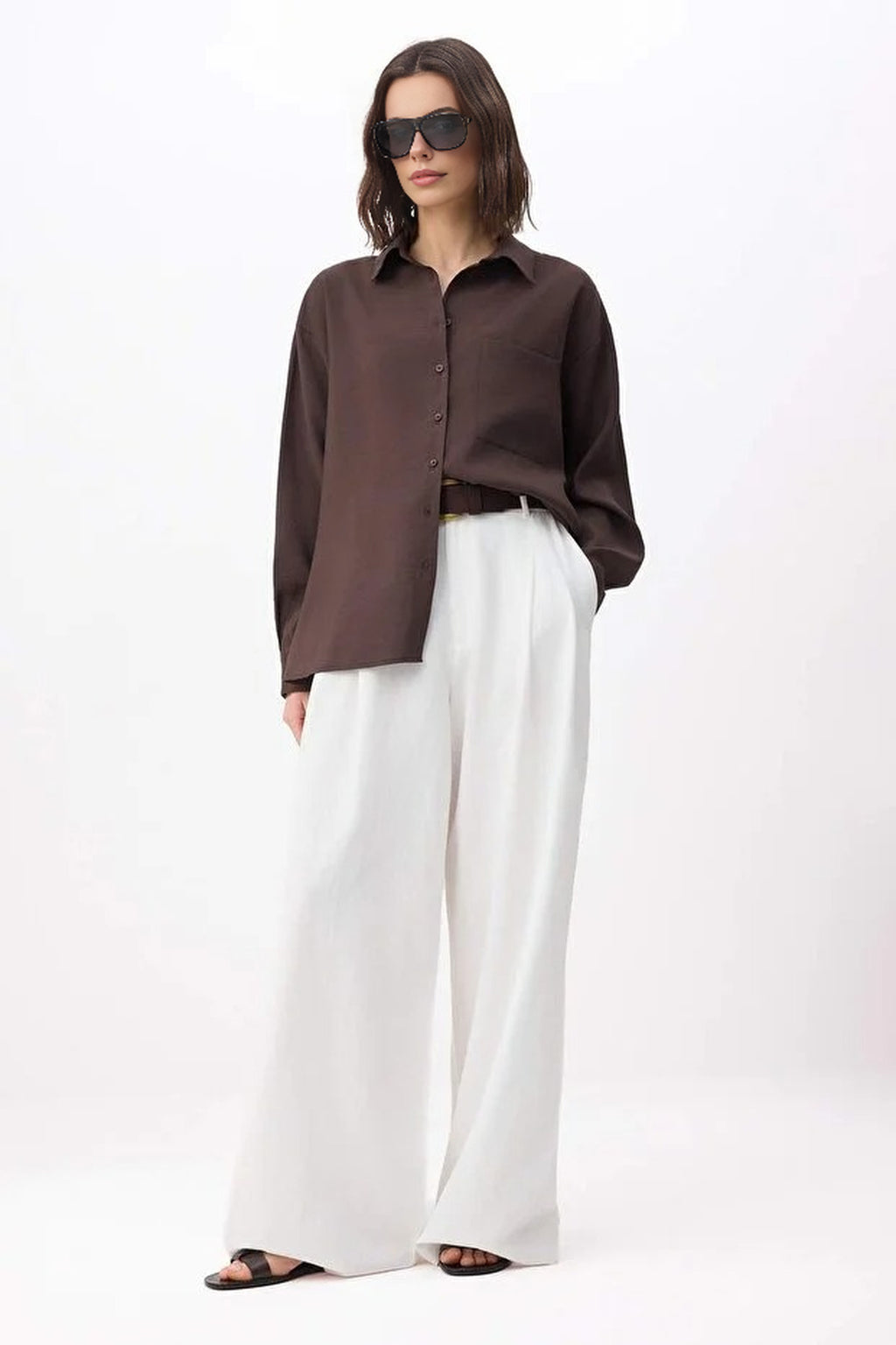 Loose Fit Modal Shirt