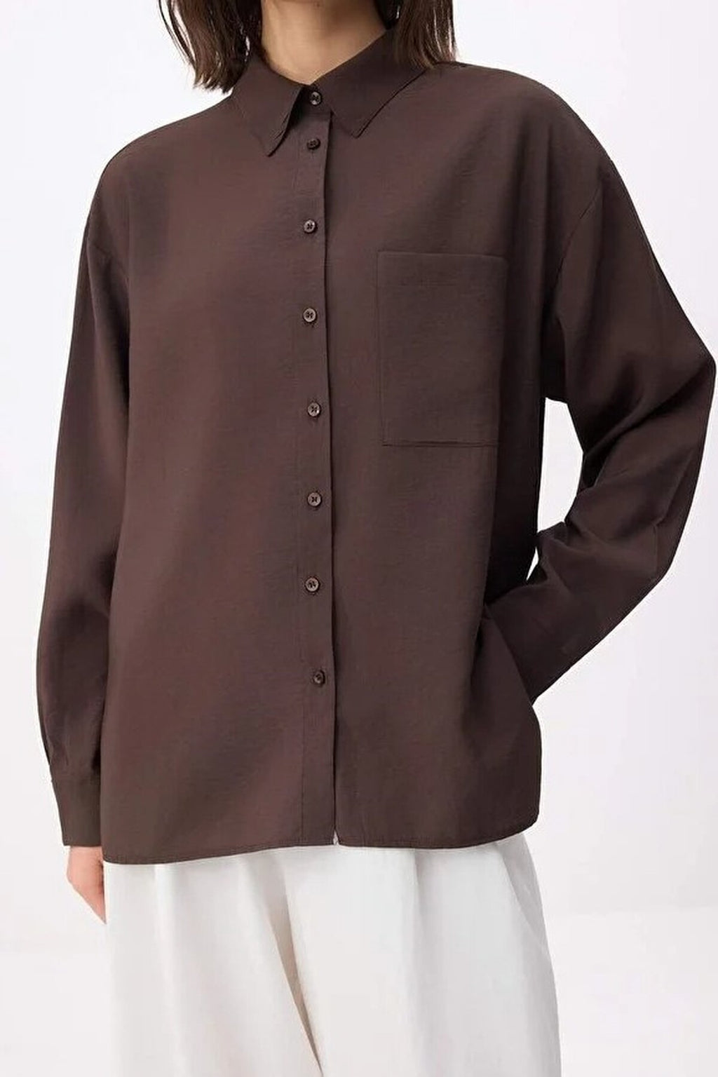Loose Fit Modal Shirt