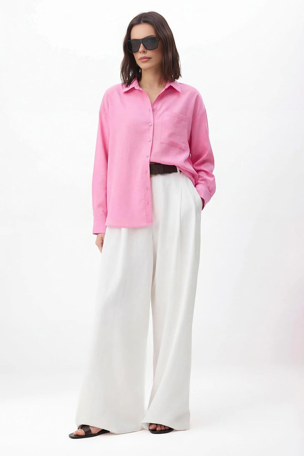 Loose Fit Modal Shirt