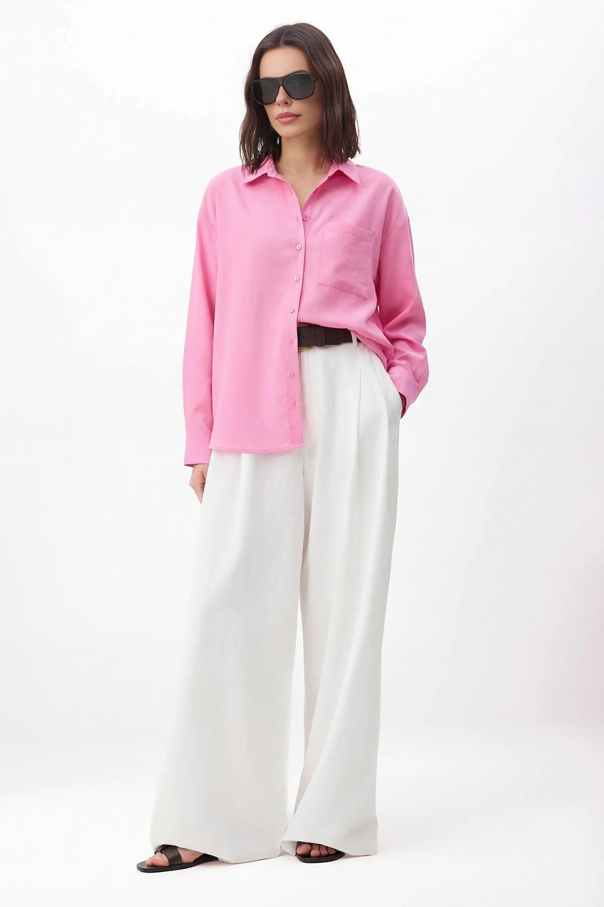 Loose Fit Modal Shirt