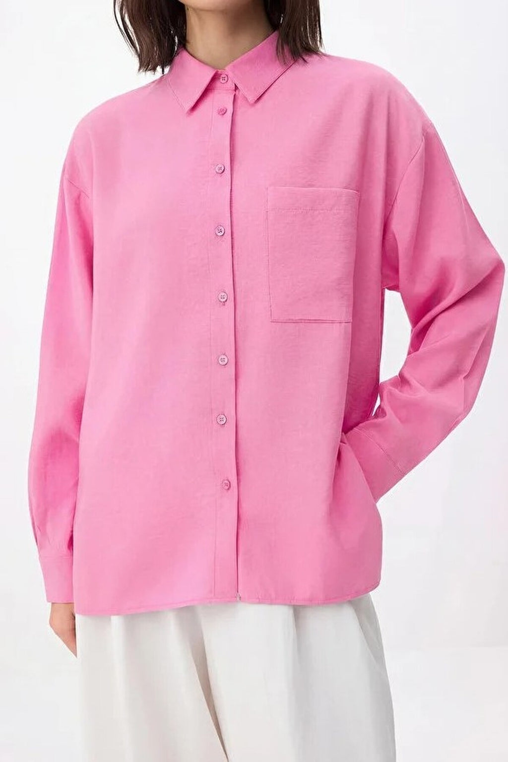 Loose Fit Modal Shirt