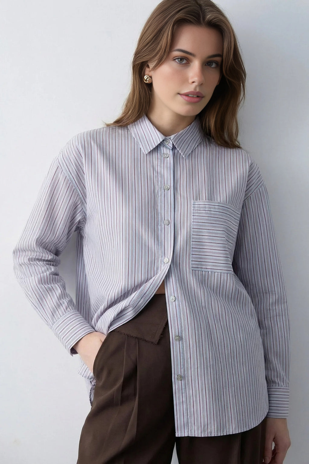 Striped Oversize Shirt
