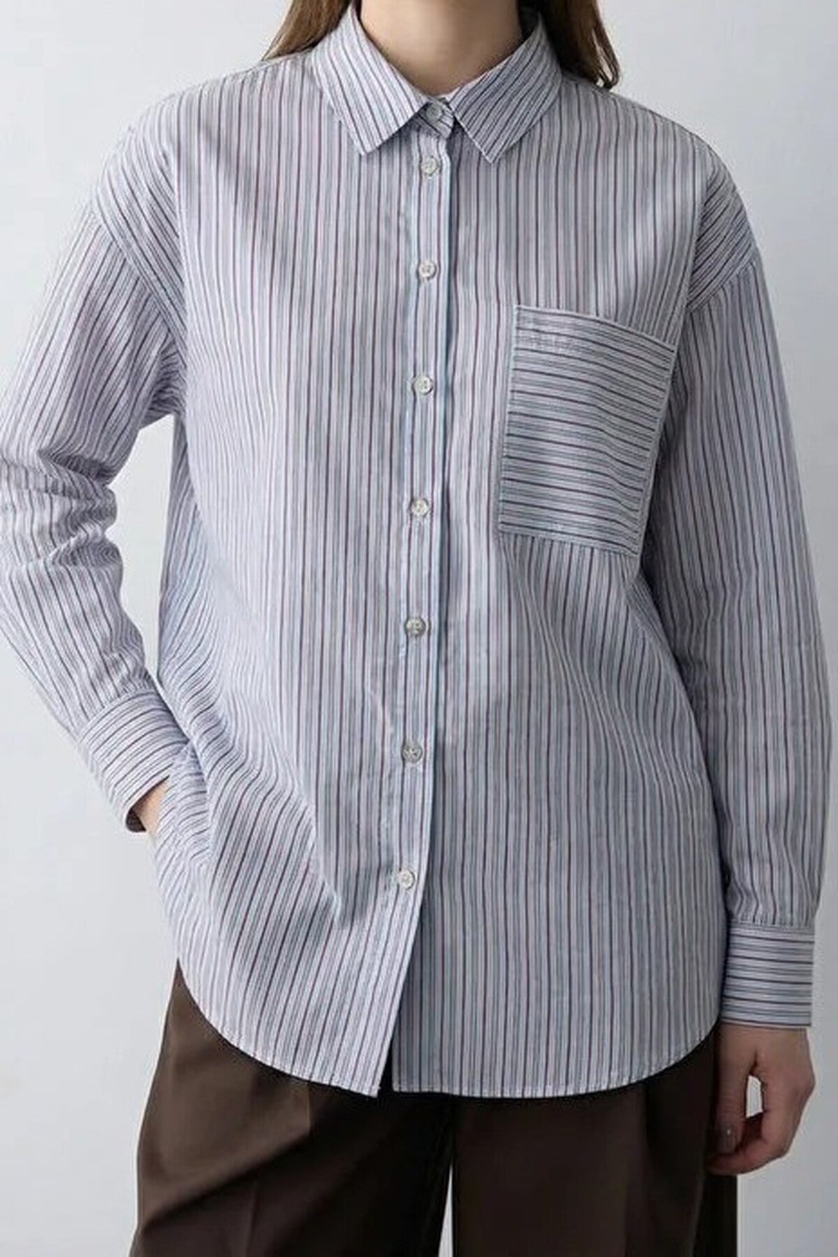 Striped Oversize Shirt