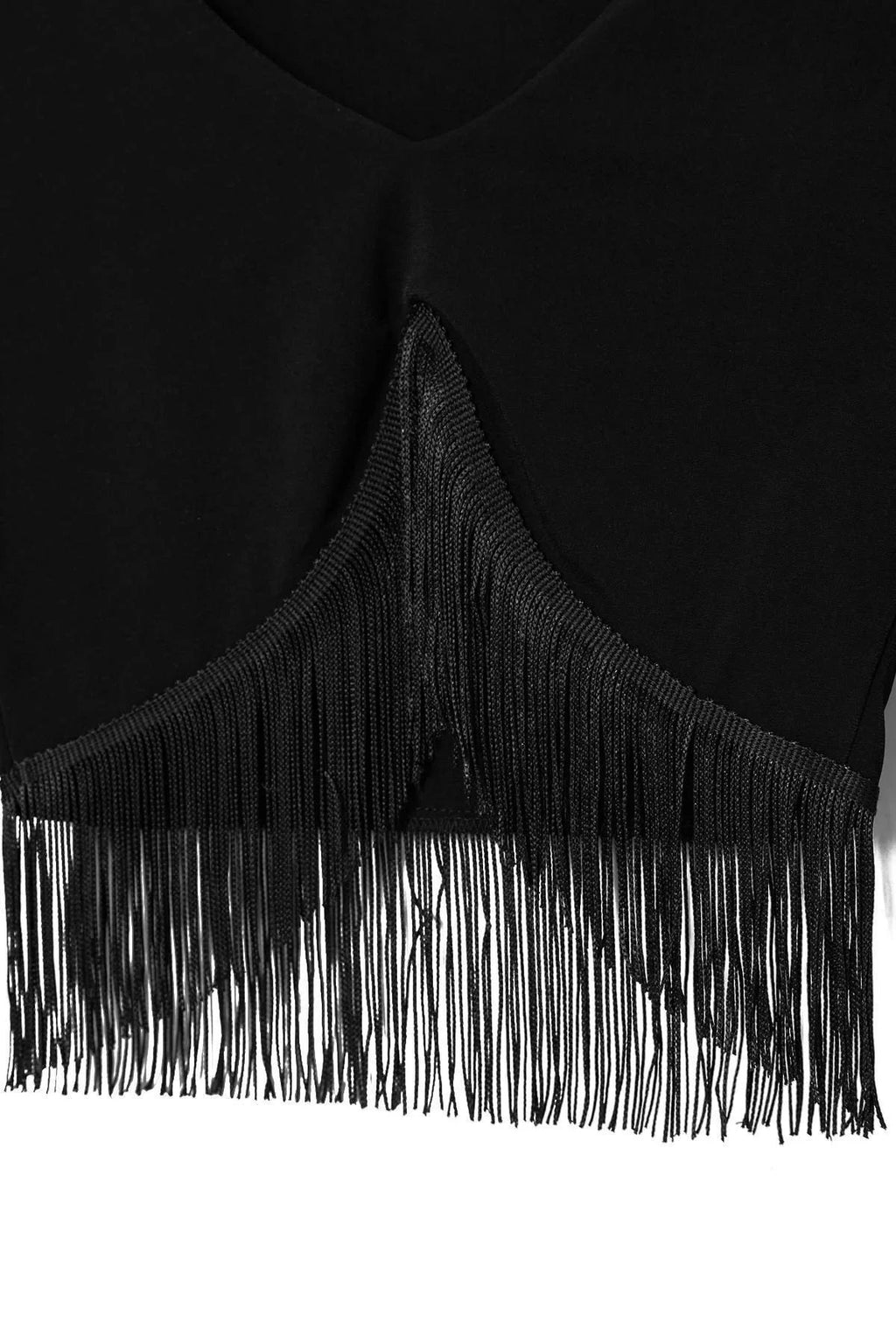 High Neck Snap Button Detail Long Sleeve Fitted Blouse